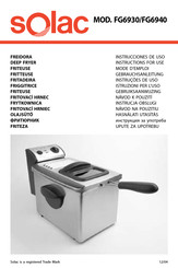 SOLAC FG6930 Instructions For Use Manual