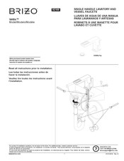 Brizo Vettis 65086LF-PC-ECO Installation Instructions Manual