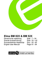 Elma Instruments BM 829 User Manual