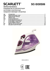 Scarlett SC-SI30S06 Instruction Manual