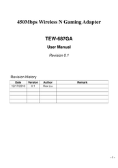 Trendnet TEW-687GA 1.0R User Manual