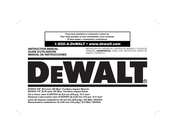 DeWalt DCF815S2 Instruction Manual