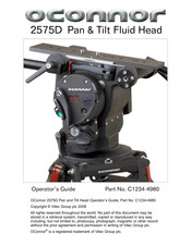 oConnor 2575B Operator's Manual