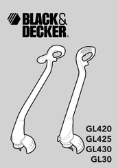 Black & Decker GL425SC Manual