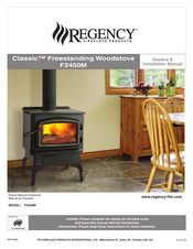 Regency Cassic F2450 Owners & Installation Manual