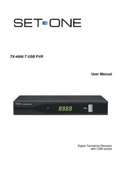 SetOne Titan TX-4000T USB PVR User Manual