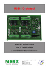 Merz UHRO-4 Manual