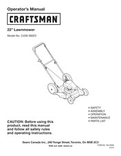 Craftsman C459-36023 Operator's Manual