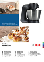 Bosch MUM57 SERIES Installation Manual