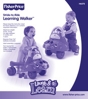 Fisher-Price Laugh & Learn Learning Walker Manual