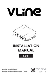 GROM Audio VLine LEX5 Installation Manual