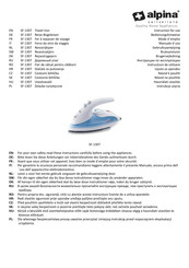 Alpina SF-1307 Instructions For Use Manual