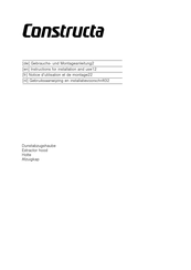 CONSTRUCTA CD636350 Instruction Manual