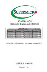 Supermicro CSE-836BE1C-R609JBOD User Manual