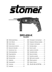 Stomer SRD-650-K User Manual