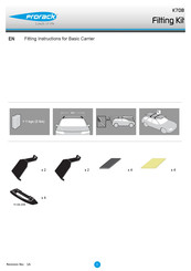 Prorack K708 Fitting Instructions Manual