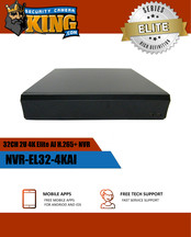 Security Camera King ELITE SERIES Manual