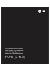 LG KS500Q User Manual
