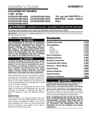 Trane 2/4TEH3F24B1000A Installer's Manual