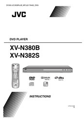 JVC XV-N380B Manual