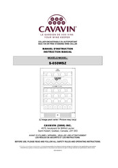 Cavavin S-050WSZ Instruction Manual