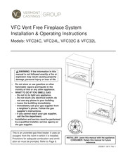Vermont Castings VFC32LPV Installation & Operating Instructions Manual