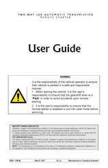 Autostart ANT-4420 User Manual