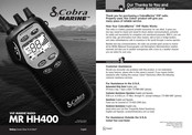 Cobra Marine MR HH400 Owner's Manual