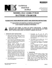 NRS ELC-12/40-CVM-D Installing, Operating And Service Instructions