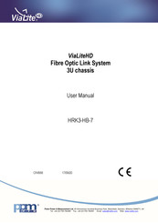 PPM ViaLiteHD HRK3-HB-7 Manual