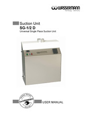 Wassermann SG-1/2 D User Manual