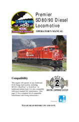 MTHTrains Premier SD80 Diesel Locomotive Operator's Manual