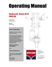 HYCON HRD30 Operating Manual
