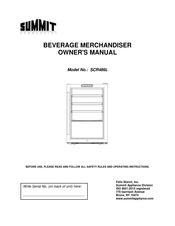 Summit SCR486LCSS Owner's Manual