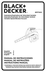 Black & Decker BPPT600 Instruction Manual