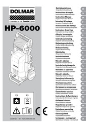 Makita Dolmar HP-6000 Instruction Manual