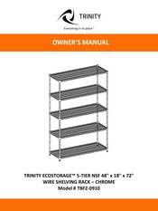 Trinity ECOSTORAGE TBFZ-0910 Owner's Manual