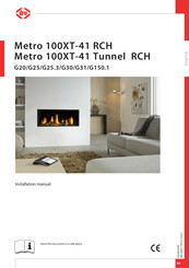 Dru Metro 100XT-41 Tunnel RCH Instruction Manual