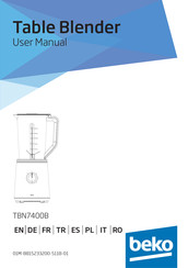 Beko TBN7400B User Manual