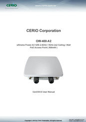 Cerio OW-400-A2 Manual
