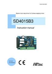 HPtec SD4015B3 Instruction Manual