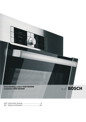 Bosch HSB738356M Instruction Manual