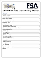 Fsa GT1-70DIALK Manual