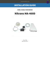 Nikrans MA-400D Installation Manual