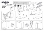 Gautier Office 113-BASIC 250 Assembly Instructions