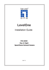 LevelOne CamCon FCS-4020 Installation Manual