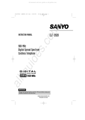 Sanyo CLT-9920 Instruction Manual