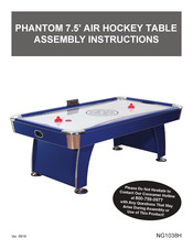 Blue Wave PHANTOM NG1038H Assembly Instructions Manual