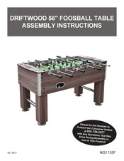 Hathaway DRIFTWOOD BG1135F Assembly Instructions Manual