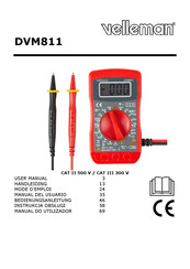 Velleman DVM811 User Manual